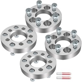 ECCPP 4PCS 5 Lug Wheel Spacers Adapters 1" 5x100 to 5x4.5 67.1mm fits for 2003-2013 for Corolla 2009-2013 for Matrix with 12x1.5 Studs-Only Work with 5x4.5 Wheels