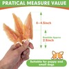 MON2SUN Dog Rawhide Twist 4-4.5 Inch Chicken Wrapped Rawhide Sticks