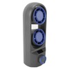 Desktop Tower Fan Profesional Efficient Stepless Speed Adjustable Dual Turbine