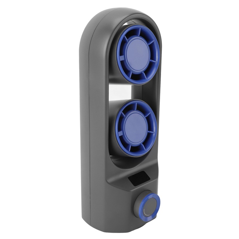 Desktop Tower Fan Profesional Efficient Stepless Speed Adjustable Dual Turbine