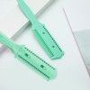 Soft 'N Style Haircut Razor Comb, 3 Pack - Double