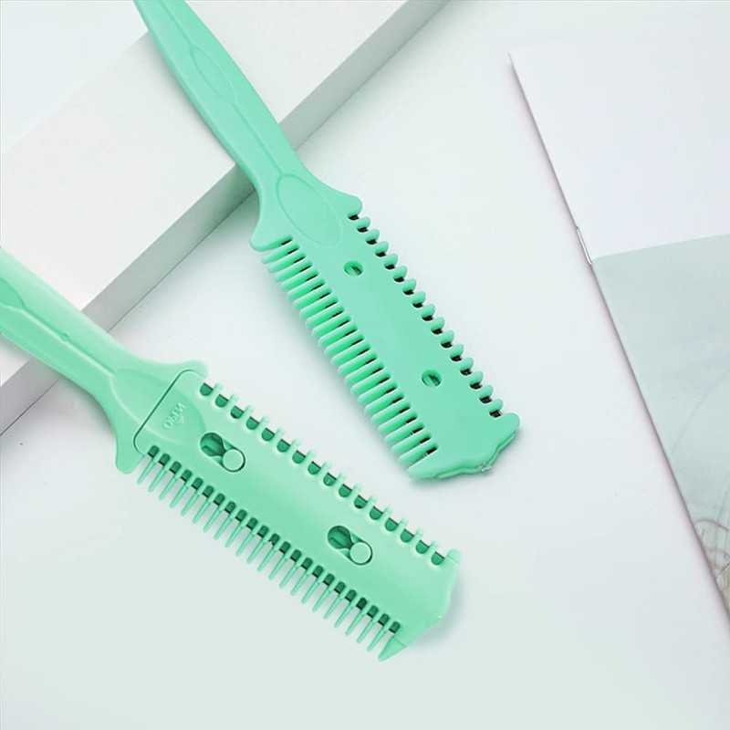 Soft 'N Style Haircut Razor Comb, 3 Pack - Double