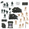 Vokodo 5 Pack Armed Forces Vehicle Bundle Toy Playsets, Friction