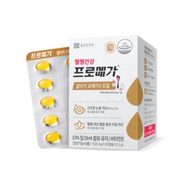 (Chong Kun Dang Health) Promega Altige Omega 3 Dual (520mg x 60 capsules) / (종근당건강) 프로메가 알티지 오메가3 듀얼 (520mg x 60캡슐)