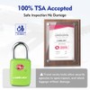 SURE LOCK TSA Approved Luggage Locks - One Key Opens