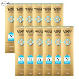 Gonesh Incense No.8 – Perfumes of Spring Mist (20 Sticks in 1 Pack) (Pack of 12)