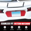 Daeiclru License Plate Cover Frame Compatible with Corvette C8 Stingray