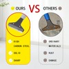 Quynhni Floor Scraper Tool, Floor Scraper Long Handle Heavy-duty 16-47"