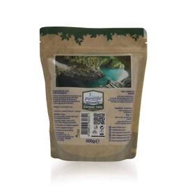 Purelife Cappadocian Organic Spring Salt - Natural Harvested Kosher Salt Coarse | Unrefined with Minerals | Real Coarse for Grinder Refill, Cooking & Seasoning - 1.1 Lbs