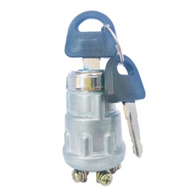 MIDIYA Ignition Starter Switch with 4 Position 4 Connection Terminal 2 Keys for Car, Moto, Tractor, Forklift, Truck, Scooter, Trailer, Agricultural,Modified Car Pit Quad Go Kart UTV Moped Buggy…