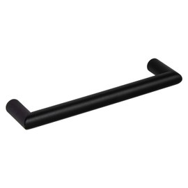 Gedotec Leila Black Furniture Handle, Cabinet Handle, 384 mm, Door Handle, Stainless Steel Drawer, Railing Handle Diameter 12 mm, Drawer Handle for Cabinet Doors and Kitchen, Pack of 1, Vintage