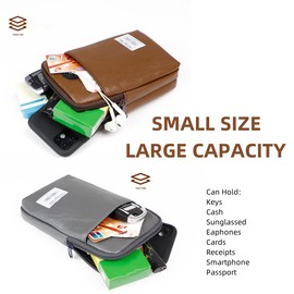 Phone Purse,Neck Wallet,Phone Purses with Crossbody Strap,Passport Holder for Travel Women/Men.