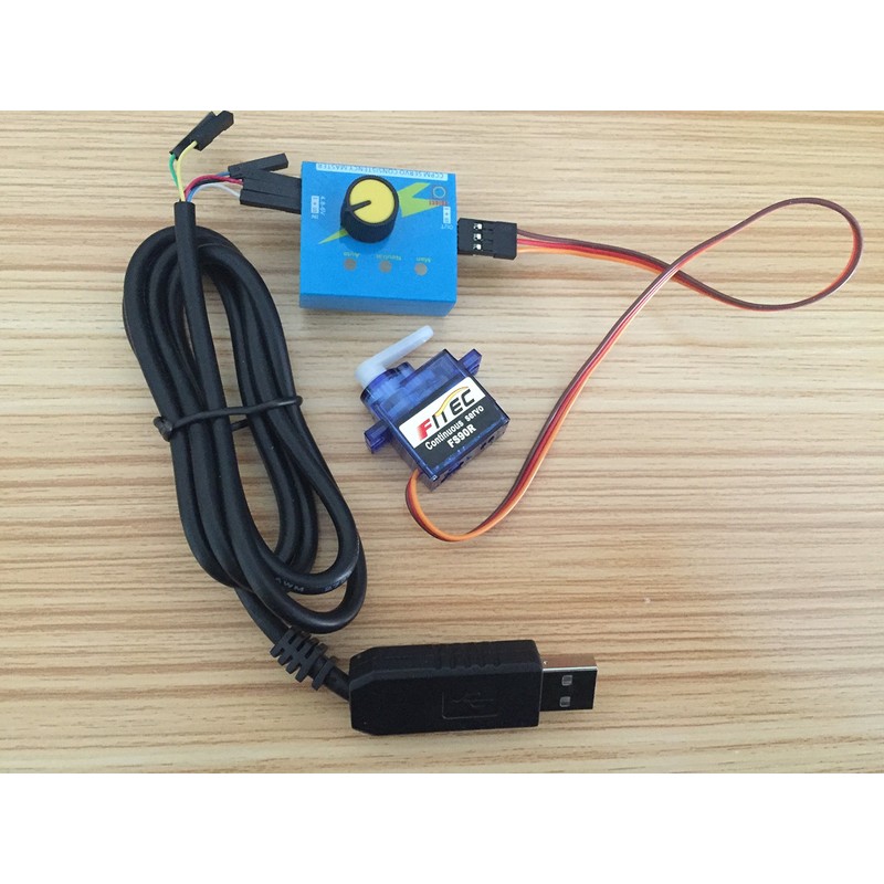 FEETECH FS90R (5 Pack) - 360 Degree Continuous Rotation Servo