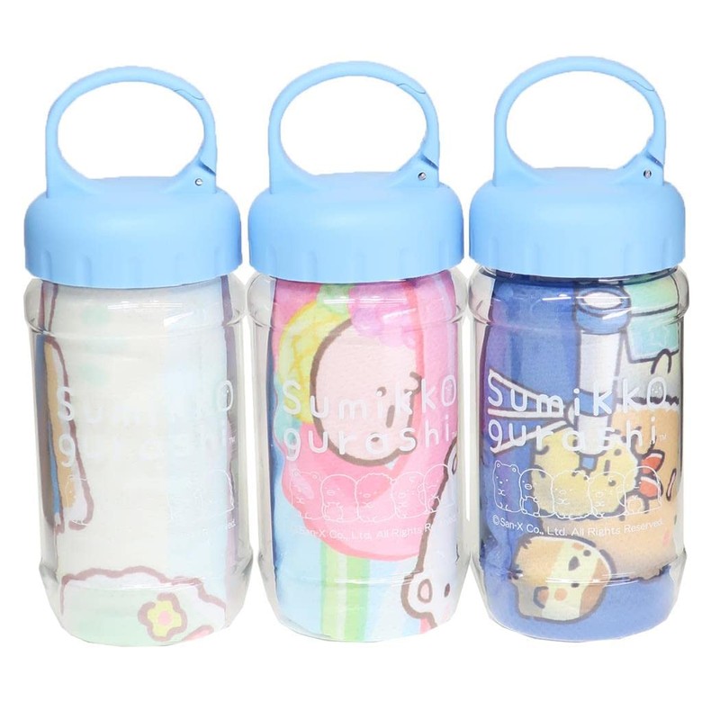 Sumikko Gurashi [Summer Cooling Towel] Bottled Cool Face Towel/Minicco San-X