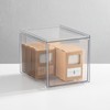 mDesign Cosmetic Organiser - Stackable Plastic Drawer Box - Practical