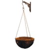 Hook Wall Mount Hanging Basket Country House Cast Iron 21