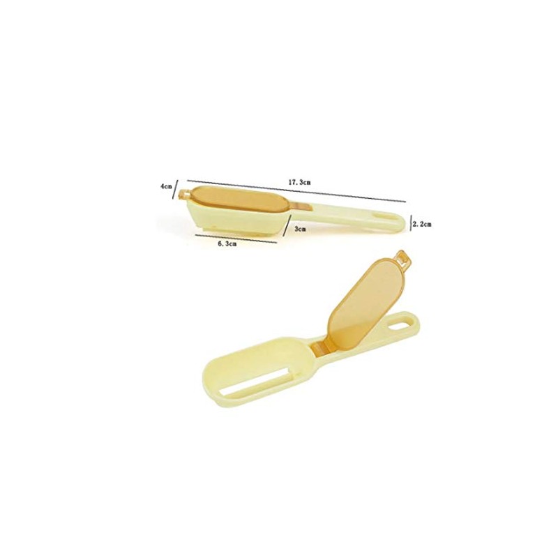 IKAAR Fish Scaler Plastic Fish Scale Remover Fish Scale Scraper