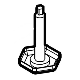 Frigidaire 5304506540 Leveling Leg