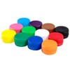 Healifty 100pcs Plastic Bottle Caps Colorful Bottle Protection Lids for