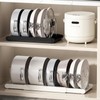 Yuzi Pots and Pans Organizer Under Cabinet - Expandable Pot