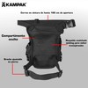 KAMPAK Piernera Tactica KL05 Modelo Grande Cangurera Amplio Multiusos