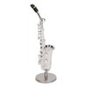 Alto Saxophone Ornaments Mini Sax Decoration Musical Instrument Model Gift