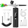 INVIMENT Airbrush Kit with Compressor - 48PSI High Pressure, Non-Clogging