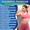 Magnesium Complex Supplement – 1200 mg, 10 Magnesium Forms, 120