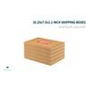 Jiazalpak Comic Book & Magazine Shipping Boxes, 10.25x7.5x1.1 Inch, 50-Pack