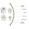 KAPSING Pack of 16 Dowel Centring Point, Wooden Dowel Set,