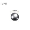 sourcing map 2pcs Precision Balls 28mm Diameter G10 Chrome Steel
