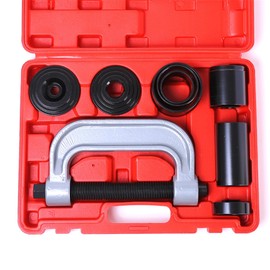 Yonligonju Ball Joint Removal Tool Kit,10PC Ball Joint Press Kit for Most 2WD 4WD Cars and Light Trucks(Red)