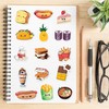 BEATRI Cute Food Stickers 50Pcs Food Sticker Waterproof Vinyl for