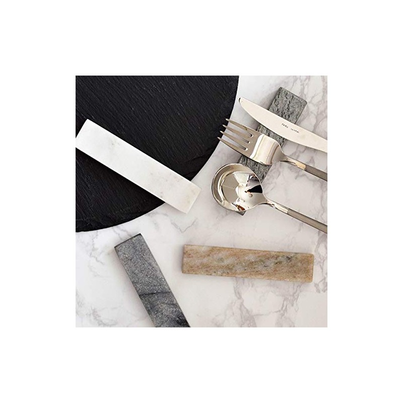 Tableware East Cutlery Rest 11cm Marble Silver ko-004-04