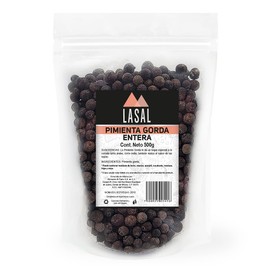 Pimienta gorda entera 500 Gramos Pouch Resellable Lasal