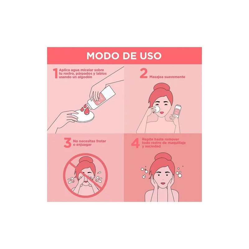 Agua Micelar Ponds Fruity Hydra Fresh Sandia Todo Tipo Piel