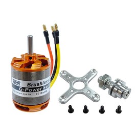 DYS D3548 790KV/900KV/1100KV Brushless Outrunner Motor 2-5S for Multicopter RC Aircraft Fixed-Wing UAV（D3548 900KV）