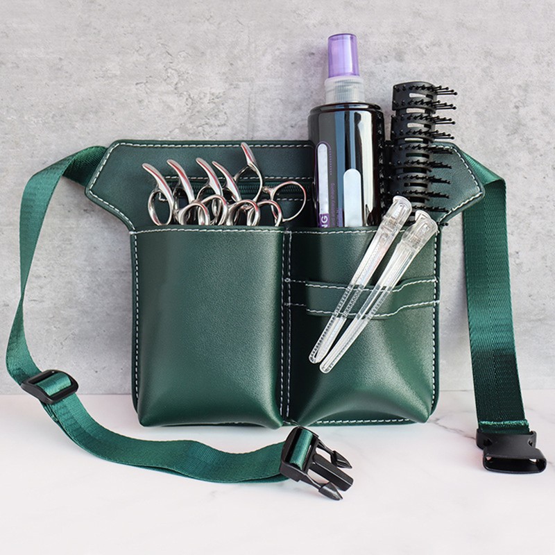 Hairdressing scissors bag barber toolkit hair stylist multifunctional hairdressing bag