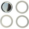 Teravan - Juntas de silicona compatibles con Bialetti Moka Express,