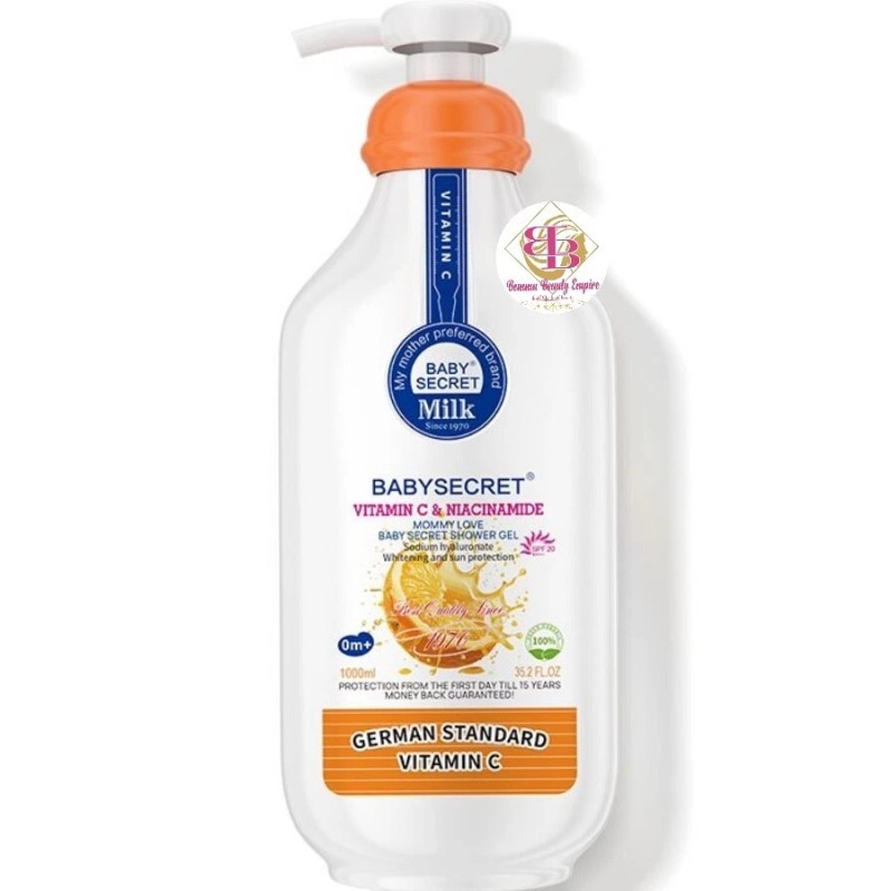 Baby Secret Vitamin C &Niacinamide Oil+Shower Gel.Whitening&