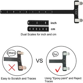 AHOSOUTLY Archery Bow String Nocking Points Pliers Strings Knock Set T Shape Bow Square Ruler Nocking Buckle Pliers Recurve Bow Turning Kit Archery