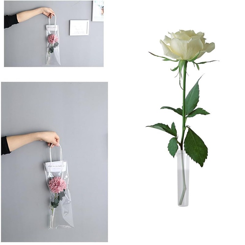 GQunit 40 x 7cm x 1.8cm Clear Water Tubes with