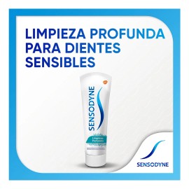Pack x4 Pastas Dentales Sensodyne Limpieza Profunda 113g Cu