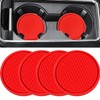 ZSDY Car Cup Coaster, 4PCS Universal Auto Non-Slip Cup Holder