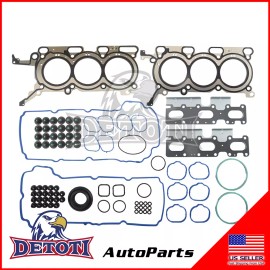 Detoti Auto Head Gasket Set Fits 07-10 Ford Edge Lincoln MKZ Mazda CX-9 V6 DOHC 3.5L