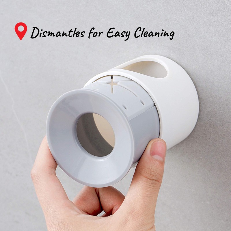 Klxsing Electric Toothbrush Holder, Wall Mounted for Shower Space-Saving, Bathroom