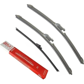 Front and Rear Windshield Wiper Blade For Volvo V90 2018-2023 V90 Cross Country 2017-2023 XC40 2019-2024 XC90 2018-2024 24" 20" 13" Premium All-Season OE Quality 2M PLASTIC