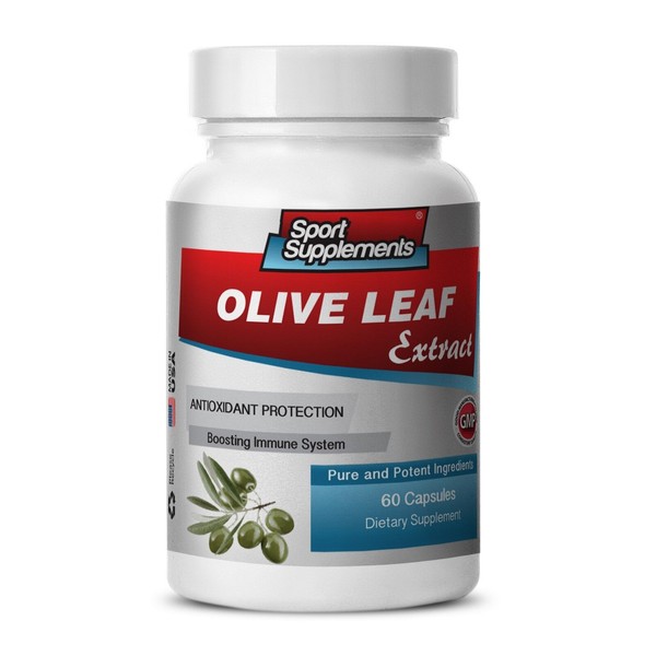 Olive Leaf - Olive Leaf Extract 500mg - Anti-inflammatory Properties Pills 1B