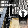 VONLX Stake Pocket D Rings 4Pcs 18000lbs Heavy Duty Removable