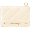 Clax Pass Case/Quilting/Beige 120810